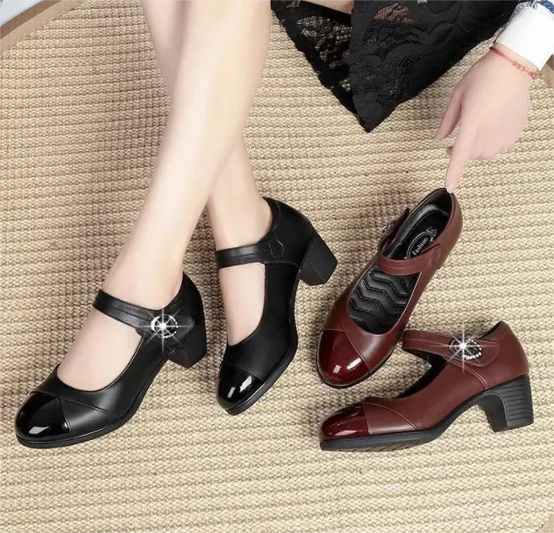 Chloe - Premium Edition Leather Orthopedic Shoes