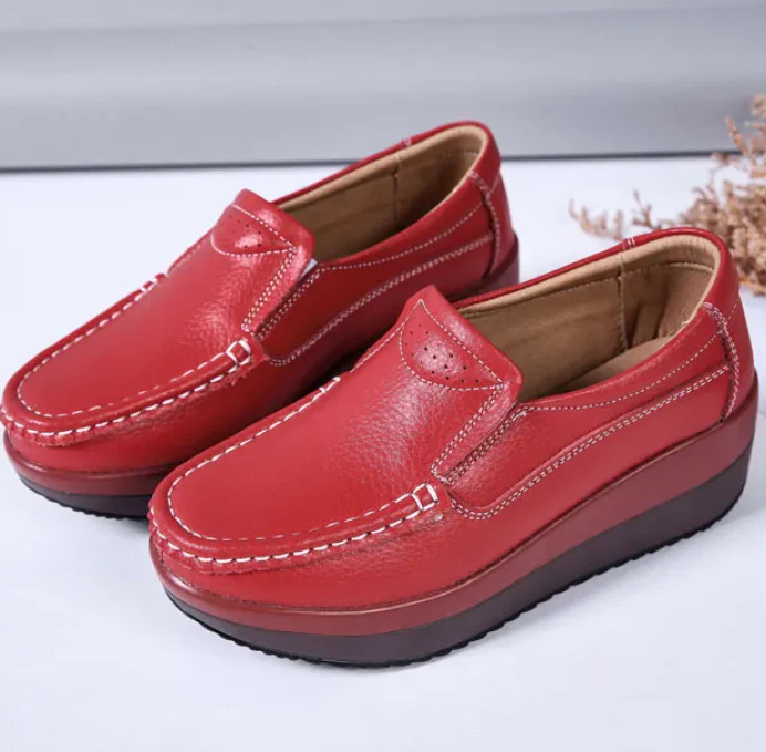 Karen - Premium Edition Leather Orthopedic Shoes