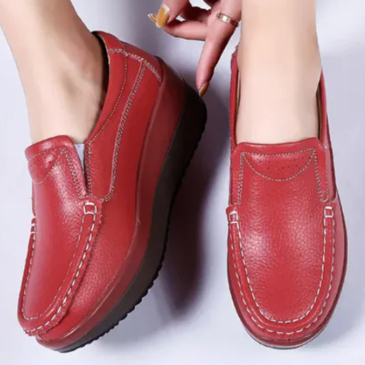 Karen - Premium Edition Leather Orthopedic Shoes
